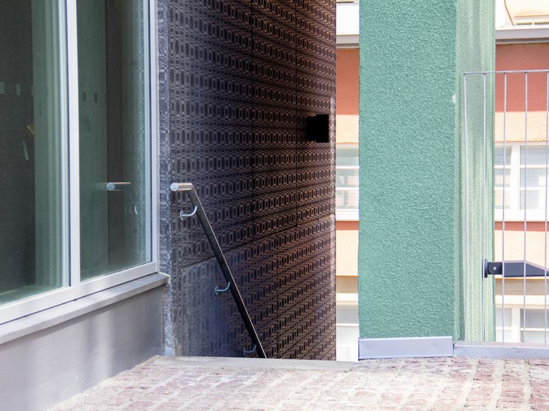 Graphic Concrete Helsinki Saksofoni Residential Building