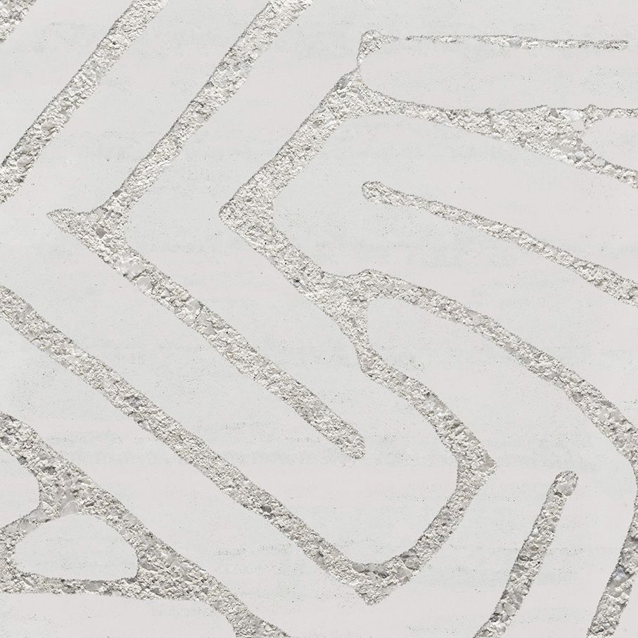 Atom cross white