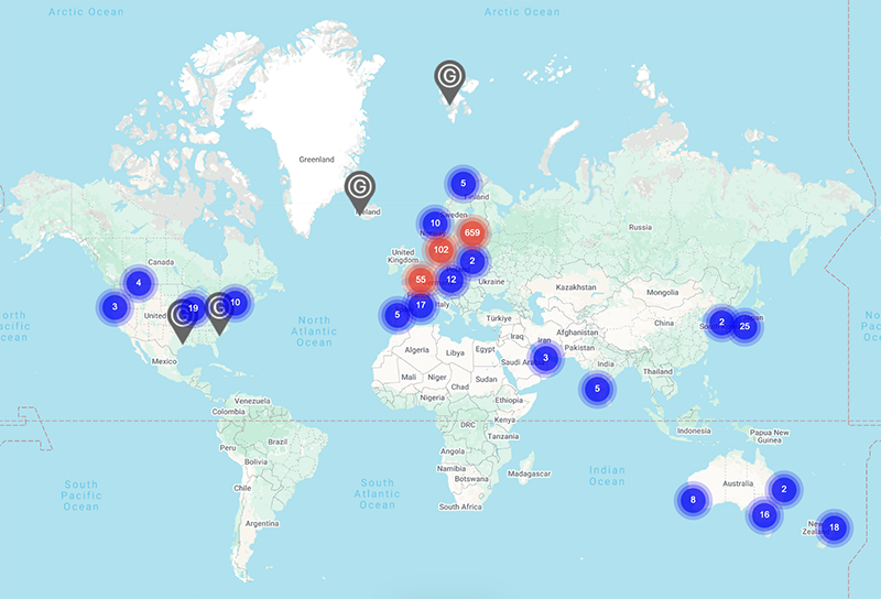 Reference project map