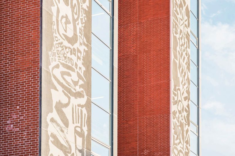 Graphic Concrete Valio Factory Lapinlahti