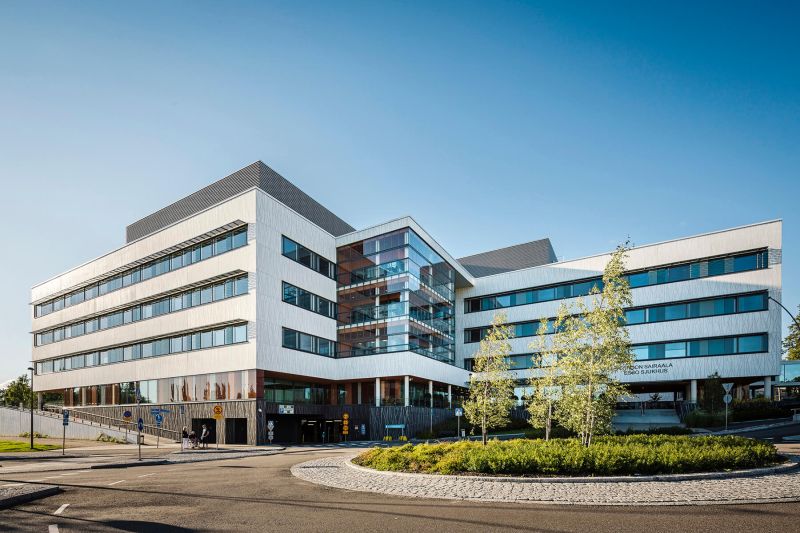 Graphic Concrete Espoo Hospital